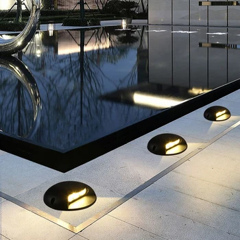 Pramonės Požeminės Lempa LED Šiuolaikinės Lauko Vandeniui Jutiklis Spalvinga Palaidotas dega Square Park Villa Apšvietimo Šviestuvas