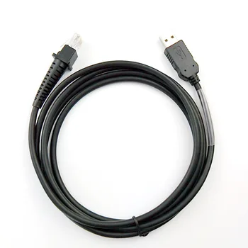 PS/2-USB Kabelis 2mtr už brūkšninių kodų Skaitytuvą Datalogic PSK GD4130,D100,D131,Pakeisti senus PS/2 Laidas su USB Sąsaja