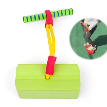 Putų Pogo Jumper Bungee Deluxe Boing Vaikams Smagių ir Saugių Pogo Stick Tvirtos Putos ir Bungee Šuolininkas nuo 2 Iki Žaislai Vaikiška