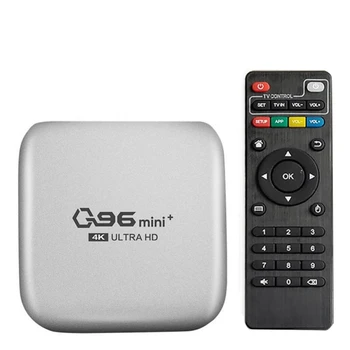 Q96 Mini Plus Tv Box 5G + Wifi Smart Tv Box Amlogic S905W 4 Core 64Bit 4Gb + 32Gb Wifi Media Player 