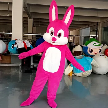 Rose Rabbit Helovinas Easter Bunny Rabbit Talismanas Kostiumas Suaugusiųjų Dydis Išgalvotas Suknelė