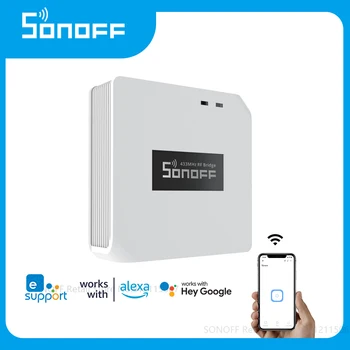 SONOFF RF BridgeR2 WiFi 433 MHz Belaidžio ryšio Valdiklis Nuotolinio Valdymo pultą Smart Home Security Automatikos Darbai 