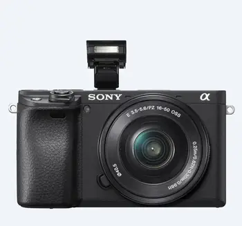 Sony A6400 Alfa a6400 Veidrodžio 24.2 MP 4K Skaitmeninis Fotoaparatas su 16-50mm Objektyvu