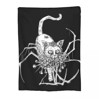 SOUICHI 27 S MYLIMASIS PET Antklodė Junji Ito manga voras creepy siaubo Lova Užsakymą Mesti Antklodę Visi Oro Minkštos Antklodės