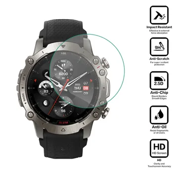 Sunku Grūdintas Stiklas Skaidrus Apsauginės Plėvelės Amazfit Falcon Sporto Smartwatch Screen Protector Cover 