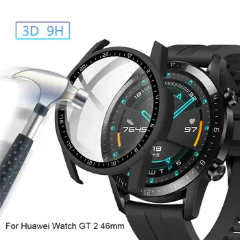 Surinkite Masto Apsaugos Atveju Huawei Žiūrėti GT 2 46mm PC Korpuso Grūdintas Stiklas Screen Protector Smart Watch Priedai