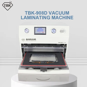 TBK 18 colių LCD Jutiklinis Ekranas Vakuuminio Laminavimo Mašina OCA Vakuuminio Laminavimo Aparatas + UV kietėjimo lempos Lenktas Jutiklinio Ekrano Remontas
