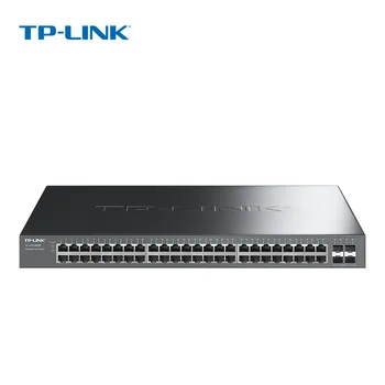 TP-LINK 48-Port Gigabit Nevaldomas PoE Switch 4-Port SFP Pluošto Iki 396W Kiekvieno Uosto 30W (TL-SG1452P)