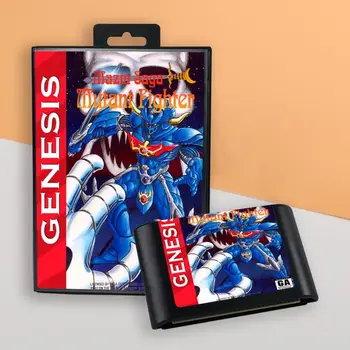 už Mazin Saga Mutantas Kovotojas MUMS Padengti 16bit retro žaidimo kasetė Sega Genesis Megadrive vaizdo žaidimų pultai