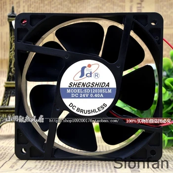 Už naują raidę SHENGSHIDA SD12038SLM 24V 0.40 A 12CM inverter suvirinimo aparatas, ventiliatorius Bandymo Darbo