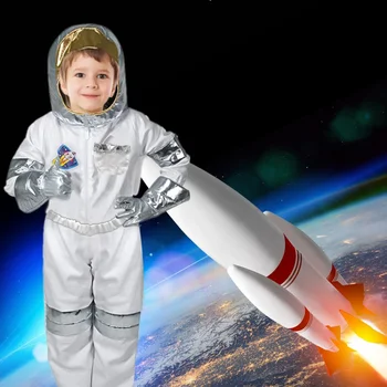 Vaikų Šalis Žaidimas Astronautas Kostiumas Vaidmenų Helovinas Kostiumas Karnavalo cosplay Visą Padažu Kamuolys vaikams Raketų Erdvę kostiumas