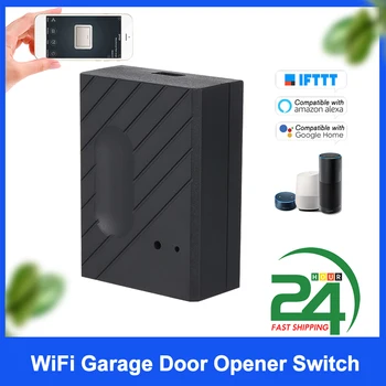 WiFi Smart Switch Garažo vartų Valdiklis Suderinamas Garažo Durų Atidarytuvas Smart Phone Remote Control APP Laiko Funkcija