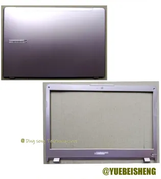 YUEBEISHENG Naujas/org Samsung Q470 NP 500P4A 500P4C Q468 LCD back cover + Priekinį bezel,Metalo