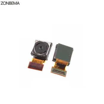 ZONBEMA 100% Testo Darbo Originalaus Sony Xperia Z3 Kompaktiškas Mini D5803 D5833 Galiniai Pagrindinis Atgal Kamera, atsarginės Dalys