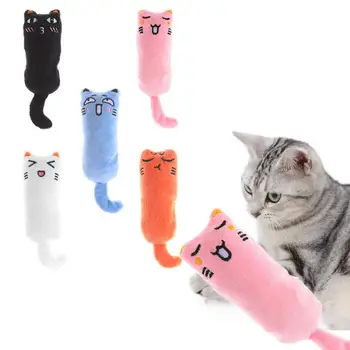 Šalkoņa Garso Katžolių Žaislas Katėms Produktų Cute Kačių Žaislai Kačiukas Dantų Šlifavimo Katė Pliušinis Nykščio Kramtomoji Naminių Reikmenys