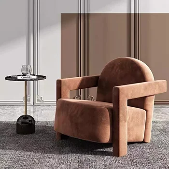 Šiaurės prabanga kambarį priėmimo salė vienam asmeniui audinio sofos, kėdės akies raudona paprastą aksomo kėdės