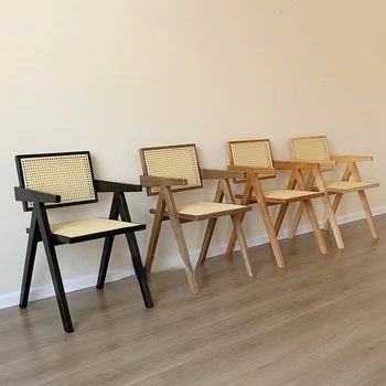 Šiaurės Rotango Kėdė, Sofa Balkonas, Holas, Modernus Minimalistinio Atlošas, Recliner Kėdės Kambarį Antikvarinis Fotelis Dizainerio Kėdė