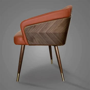 Šiaurės Šalių Šiuolaikinio Minimalistinio Valgomojo Kėdė Unikalių Medinių Kėdžių, Grindų Kokybės Lounge Kėdės Patogiai Tabouret Namų Baldai