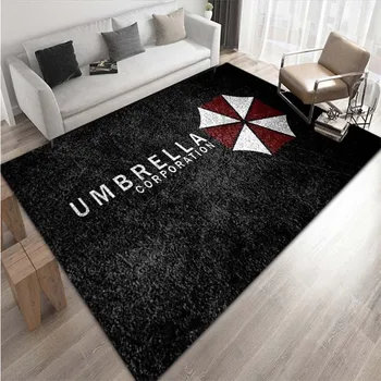 Žaidimas apsauginis skėtis modelis atspausdintas kambarį kilimų mat Žaidimas modelio kilimų mat apdailos maison namų reikmenys